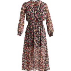 Długie sukienki: New Look SHIRRED MIDI Długa sukienka black