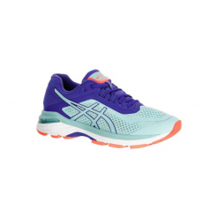Buty do biegania GEL GT 2000 6 damskie. Niebieskie buty damskie do biegania marki Asics, z poliesteru. W wyprzedaży za 359,99 zł.