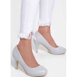 Szare Czółenka Outside. Szare czółenka damskie vices, bez wzorów, bez obcasa. Za 59,99 zł.
