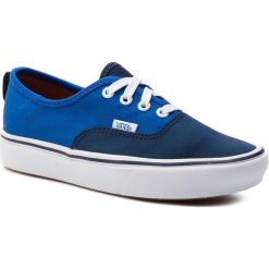 Tenisówki VANS - Comfycush Authe VN0A3WM8VN91 (2 Tone) Dress Blues/Lapi. Niebieskie trampki męskie Vans, bez wzorów, z gumy, sportowe, bez zapięcia. W wyprzedaży za 229,00 zł.