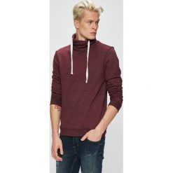 Blend - Bluza. Brązowe bluzy męskie Blend, s, bez wzorów, z bawełny, z kapturem, bez rękawów, bez kaptura. W wyprzedaży za 69,90 zł.