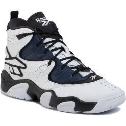 Buty Reebok - Avant Guard EF8733 Black/White/Conavy. Białe buty sportowe męskie Reebok, ze skóry ekologicznej, bez zapięcia, do koszykówki. W wyprzedaży za 349,00 zł.