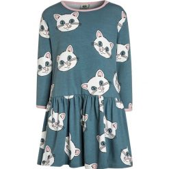 Sukienki dziewczęce: Småfolk DRESS WITH CAT Sukienka z dżerseju bluestone