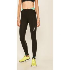 Ellesse - Legginsy sportowe. Czarne spodnie damskie Ellesse, bez wzorów, z elastanu, z podwyższonym stanem. Za 179,90 zł.