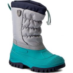 Buty zimowe chłopięce: Śniegowce CMP – Kids Hanki 3Q48064K Argento Curacao 72BE
