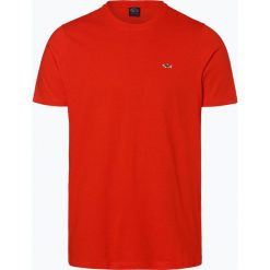 Paul & Shark - T-shirt męski, pomarańczowy. Pomarańczowe t-shirty męskie Paul & Shark, xxl, bez wzorów, z dżerseju, bez kołnierzyka. Za 299,95 zł.