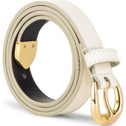 Pasek Damski LAUREN RALPH LAUREN - Bennington 412710973009 Skinny Vanilla. Brązowe paski damskie Lauren Ralph Lauren, w paski, ze skóry. Za 219,00 zł.