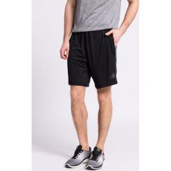 Adidas Performance - Szorty. Szare spodenki sportowe męskie marki adidas Performance, z elastanu, sportowe. W wyprzedaży za 119,90 zł.