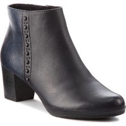 Buty zimowe damskie: Botki MARCO TOZZI – 2-25388-31 Navy Ant.Comb 820