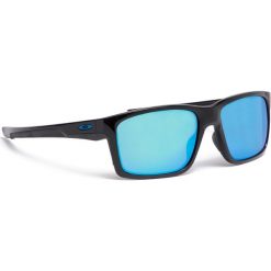 Okulary przeciwsłoneczne OAKLEY - Mainlink OO9264-3057 Polished Black/Prizm Sapphire Iridium. Czarne okulary przeciwsłoneczne męskie Oakley, z tworzywa sztucznego. W wyprzedaży za 549,00 zł.