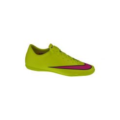 Buty do piłki nożnej Nike Mercurial Victory V IC 651635-760. Czarne halówki męskie marki Adidas, ze skóry, do piłki nożnej. Za 219,99 zł.