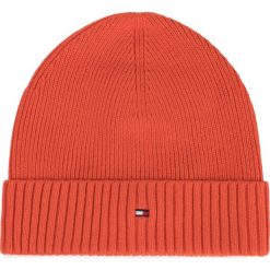 Czapka TOMMY HILFIGER - Pima Cotton Beanie AM0AM05148 XB6. Pomarańczowe czapki męskie TOMMY HILFIGER, na zimę, bez wzorów, z bawełny. W wyprzedaży za 99,00 zł.