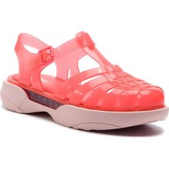 Sandały MELISSA - Possession Platform Ad 32508 Orange/Pink 51564. Czerwone klapki damskie Melissa, bez wzorów, z tworzywa sztucznego, bez obcasa. W wyprzedaży za 259,00 zł.