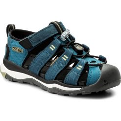 Sandały KEEN - Newport Neo H2 1018425 Legion Blue/Moss. Niebieskie sandały chłopięce Keen, ze skóry ekologicznej, bez zapięcia. W wyprzedaży za 189,00 zł.