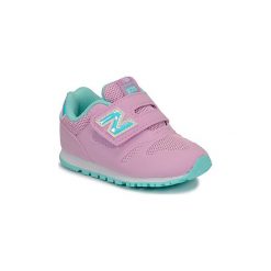 Buty Dziecko New Balance IZ373. Różowe trampki dziewczęce New Balance, bez wzorów, bez zapięcia. Za 139,30 zł.