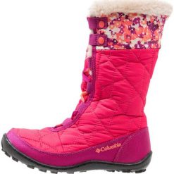Buty zimowe damskie: Columbia MINX MID II WATERPROOF OMNIHEAT Śniegowce punch pink/orange