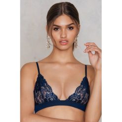 Biustonosze bardotka: NA-KD Lingerie Koronkowy biustonosz – Blue