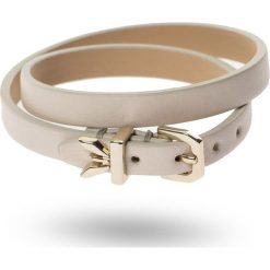 BRANSOLETKA patrizia pepe. Żółte bransoletki damskie Patrizia Pepe, ze skóry, złote. Za 269,00 zł.