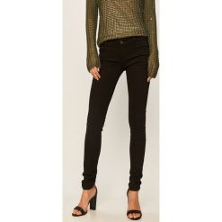 Answear - Jeansy. Czarne jeansy damskie ANSWEAR, s. W wyprzedaży za 69,90 zł.
