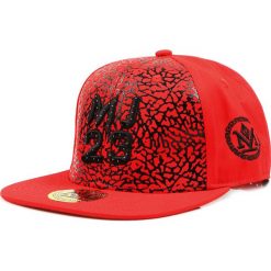 Czapki z daszkiem męskie: Czapka męska snapback czerwona (hx0283)