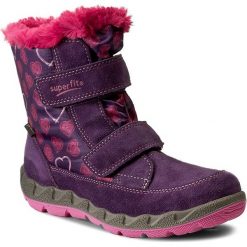 Kozaki dziewczęce: Śniegowce SUPERFIT – GORE-TEX 1-00015-54 Raisin Kombi