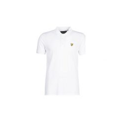 Koszulki polo z krótkim rękawem Lyle Scott FAFARLIPE. Białe koszulki męskie marki Lyle & Scott, s, bez wzorów, z krótkim rękawem. Za 269,00 zł.