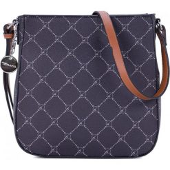 Tamaris torebka crossbody 30103 ciemnoniebieska. Niebieskie torebki klasyczne damskie Tamaris, bez wzorów, eleganckie, bez dodatków. W wyprzedaży za 179,00 zł.
