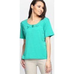 Bluzki damskie: Zielony T-shirt Subtype