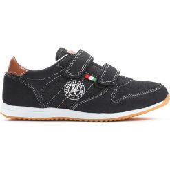 Czarne Buty Sportowe Discipline Heritage. Czarne buty chłopięce sportowe Born2be, z materiału, z okrągłym noskiem. Za 79,99 zł.