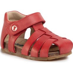 Sandały NATURINO - Falcotto By Naturino 0011500736.01.0H05 Rosso. Czerwone sandały dziewczęce Naturino, ze skóry, bez zapięcia. Za 289,00 zł.