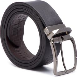 Pasek Męski BALDININI - 974014TORO0 Nero/T.Moro. Pomarańczowe paski męskie marki Baldinini, w paski, ze skóry. Za 509,00 zł.