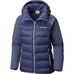 Kurtka puchowa "Explorer Falls" w kolorze granatowym. Niebieskie kurtki damskie Columbia, s, z puchu. W wyprzedaży za 359,95 zł.