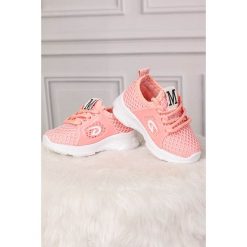 Różowe buty sportowe sznurowane casu 629. Różowe buty dziewczęce sportowe Casu, bez wzorów, na sznurówki. Za 49,99 zł.