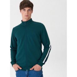 Bluza z lampasami - Turkusowy. Niebieskie bluzy męskie House, s, bez wzorów, bez kołnierzyka, bez rękawów, bez kaptura. W wyprzedaży za 59,99 zł.