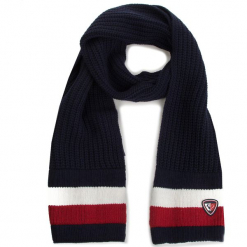 Szal TOMMY HILFIGER - ROSSIGNOL Tgxr Chunky Scarf AU0AU00226 413. Niebieskie szaliki damskie marki TOMMY HILFIGER, z kaszmiru. Za 399,00 zł.
