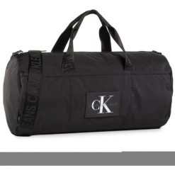 Torba CALVIN KLEIN JEANS - Barrel K50K506264 BDS. Czarne torby podróżne Calvin Klein Jeans, bez wzorów, z jeansu. Za 449,00 zł.