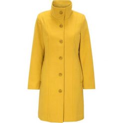 Cellbes Dopasowany płaszcz ze stójką żółty female żółty 34/36. Żółte kurtki damskie Cellbes, na jesień, bez wzorów, eleganckie. Za 349,00 zł.