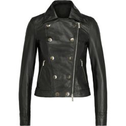 Kurtka skórzana Marciano Guess Acalmar W 1 92G290 7167Z. Czarne kurtki damskie MARCIANO GUESS, z aplikacjami, ze skóry, bez kaptura. W wyprzedaży za 799,00 zł.