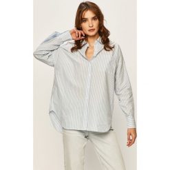 Pepe Jeans - Koszula Jelena. Niebieskie bluzki damskie Pepe Jeans, s, bez wzorów, z bawełny, klasyczne, z klasycznym kołnierzykiem, z długim rękawem. Za 319,90 zł.