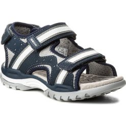 Sandały GEOX - J Borealis B. B J820RB 01050 C0661 S Navy/Grey. Niebieskie sandały chłopięce Geox, z materiału. W wyprzedaży za 189,00 zł.