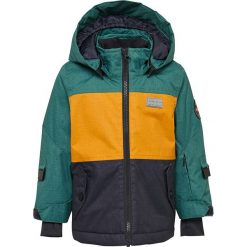 Kurtka narciarska "Jordan 705" w kolorze morsko-pomarańczowo-granatowym. Niebieskie kurtki niemowlęce Legowear, bez wzorów, bez kaptura. W wyprzedaży za 239,95 zł.