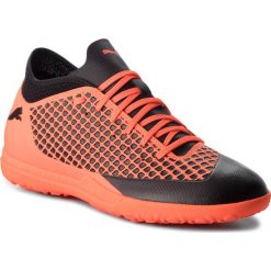Buty PUMA - Future 2.4 Tt 104841 02 Puma Black/Shocking Orange. Pomarańczowe buty sportowe męskie Puma, ze skóry ekologicznej, bez zapięcia, do piłki nożnej. W wyprzedaży za 179,00 zł.