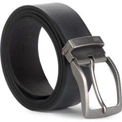 Pasek Męski LEE - Basic Belt LU025301 Black. Czarne paski męskie Lee, w paski, ze skóry. Za 149,00 zł.