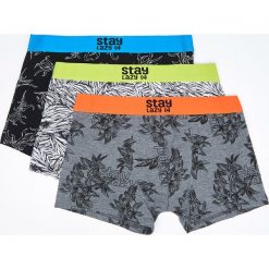 3 pack bokserek - Szary. Szare bokserki męskie Cropp, bez wzorów. Za 59,99 zł.