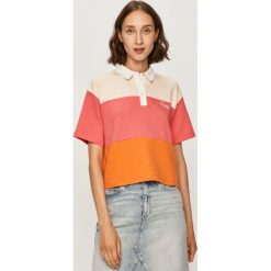 Tommy Jeans - Polo. Bluzki damskie Tommy Jeans, s, bez wzorów, z bawełny, polo. Za 299,90 zł.