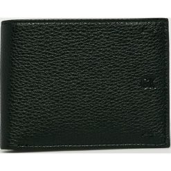 Calvin Klein - Portfel skórzany. Czarne portfele męskie Calvin Klein, z materiału. Za 249,90 zł.