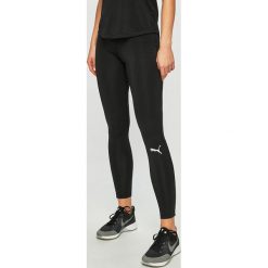 Puma - Legginsy. Czarne spodnie damskie Puma, s, bez wzorów, z elastanu. W wyprzedaży za 179,90 zł.