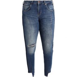 Boyfriendy damskie: Zizzi AMY Jeansy Slim Fit light blue denim