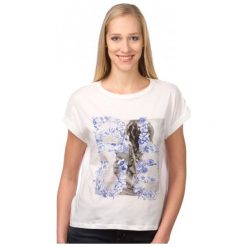Pepe Jeans T-Shirt Damski Mini M Biały. Białe t-shirty damskie marki Pepe Jeans, m, z jeansu. W wyprzedaży za 108,00 zł.