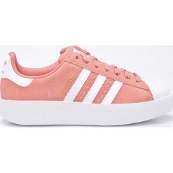Adidas Originals - Buty SUPERSTAR BOLD. Różowe buty sportowe damskie adidas Originals, bez wzorów, ze skóry, sportowe. W wyprzedaży za 379,90 zł.